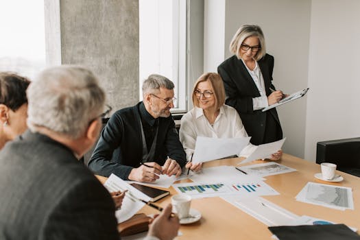 a marketing team brainstorming ideas
