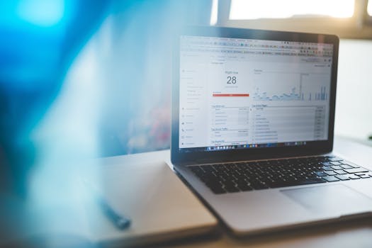 image of Google Analytics dashboard